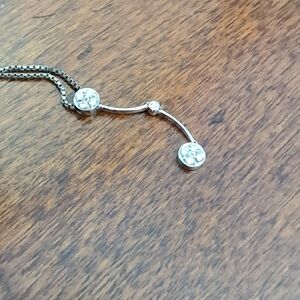 14K and diamond pendant